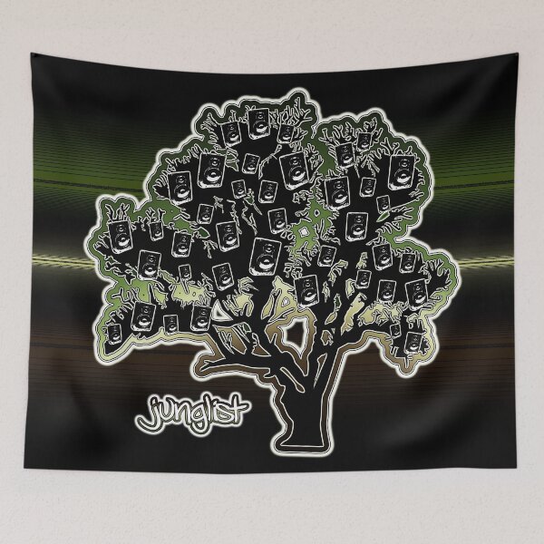 Item preview, Junglist-Boomboxtree-Camo designed and sold by Klaus Bremner (Autotelic Art).
