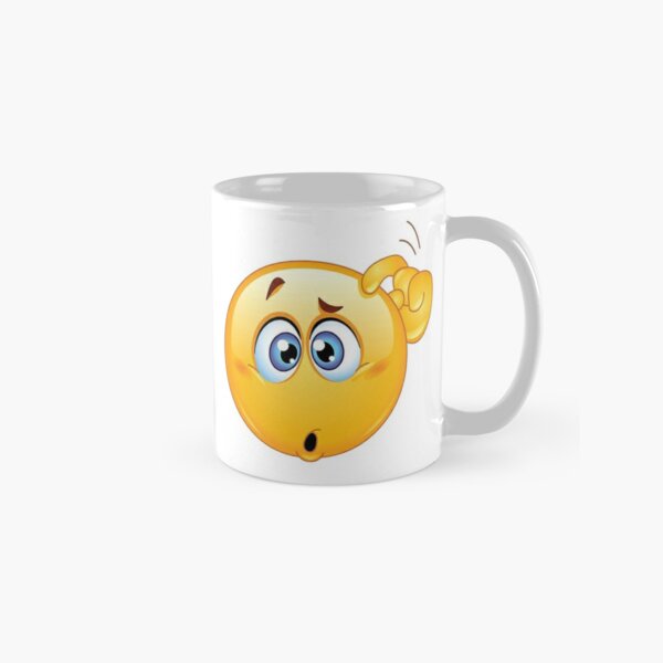 Smiley Just Woke Up Coffee Mug Aesthetic Tea & Coffee Mugs