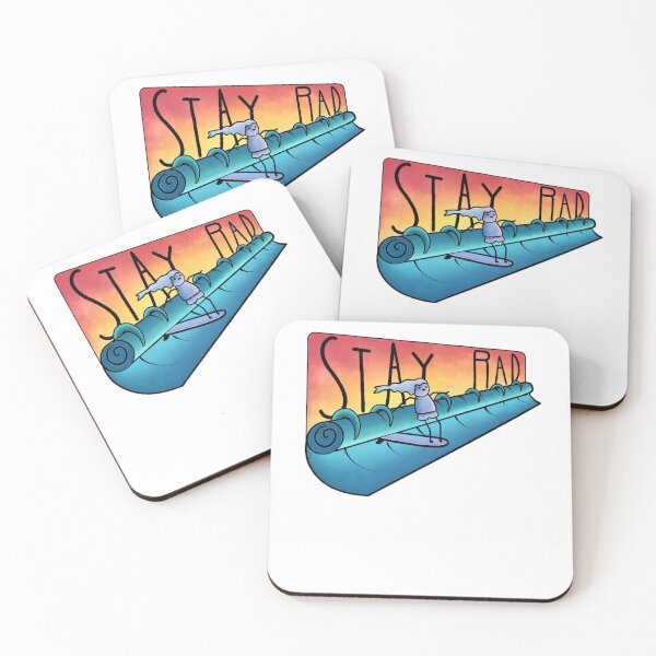 Item preview, “Stay Rad” Surfer At Sunset designed and sold by Ben McKenzie.