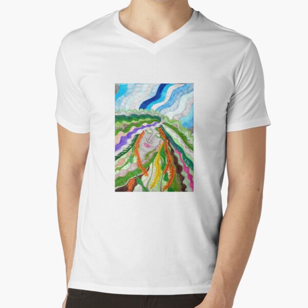 Nori - Goddess of the Deep V-Neck T-Shirt