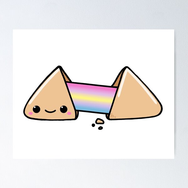 Item preview, Fortune Cookie LGBT+ Aporagender Flag designed and sold by Lizarith.