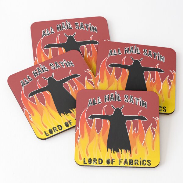 Item preview, All Hail Satin Lord of Fabrics designed and sold by MagpieMuddles.