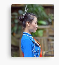 Traditional Chinese fashion Canvas Print