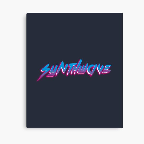 Synthwave - Retro 80s Canvas Print