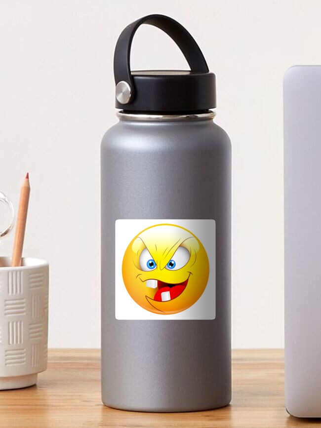 No Kid Hungry® FLOUR SHOP Smiley Face Water Bottle