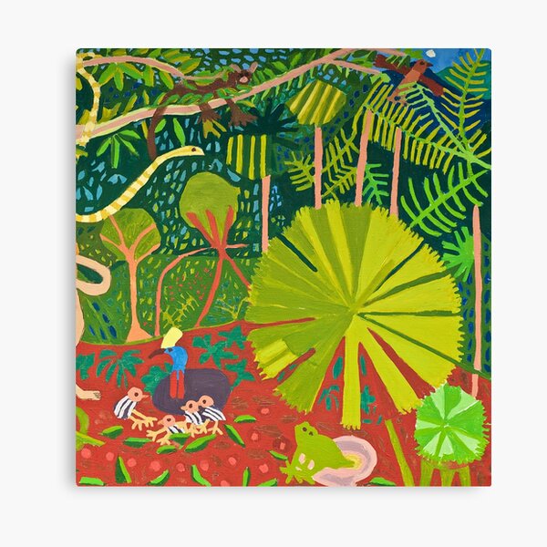 Daintree Rainforest Zionart Zion Levy Stewart Canvas Print