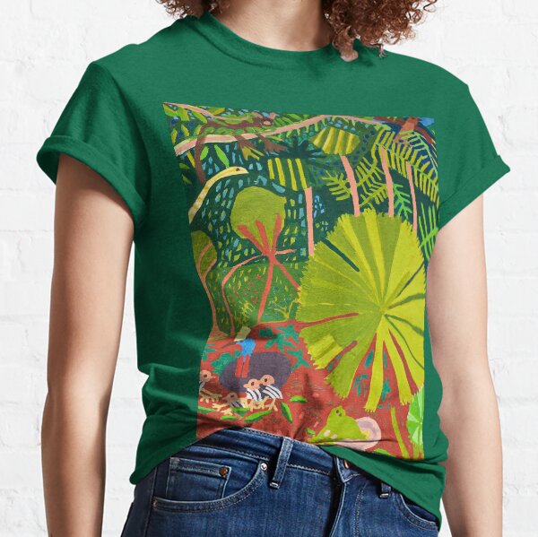 Daintree Rainforest Zionart Zion Levy Stewart Classic T-Shirt