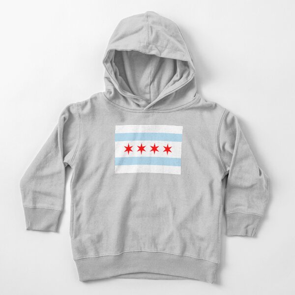 Drapeau de chicago Sweat à capuche épais pour tout-petit