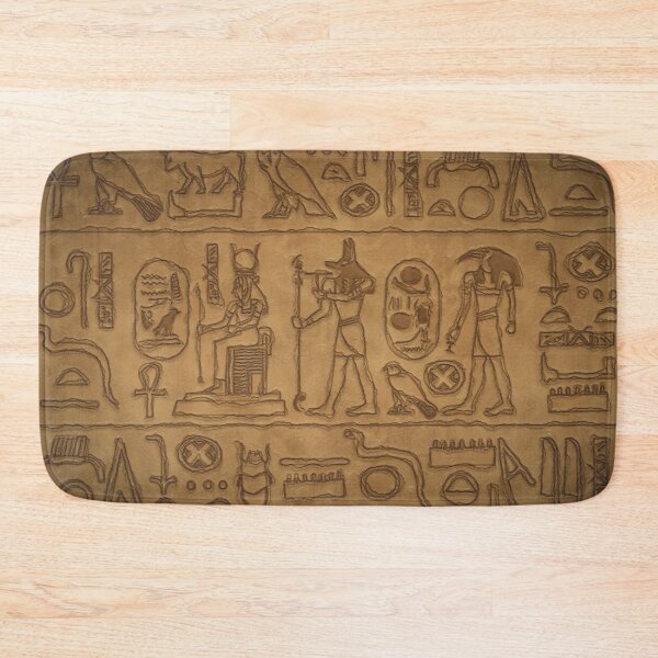 Item preview, Egyptian Hieroglyphic Art designed and sold by NaturePrints.