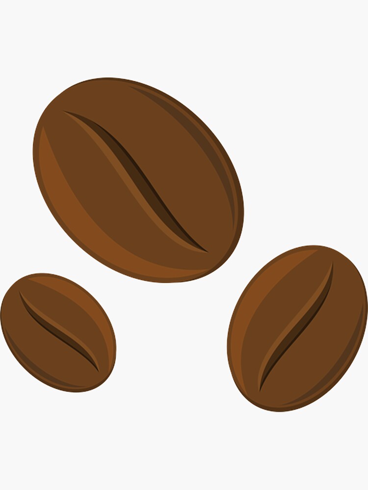 “Coffee Beans (:” Sticker by WPhotographyW | Redbubble