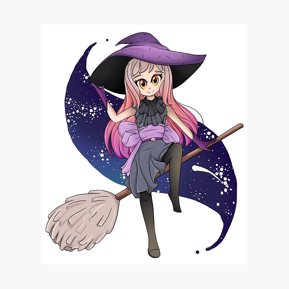 Anime Witch Broom | Ilmu Pengetahuan 4 | Anime, Besen