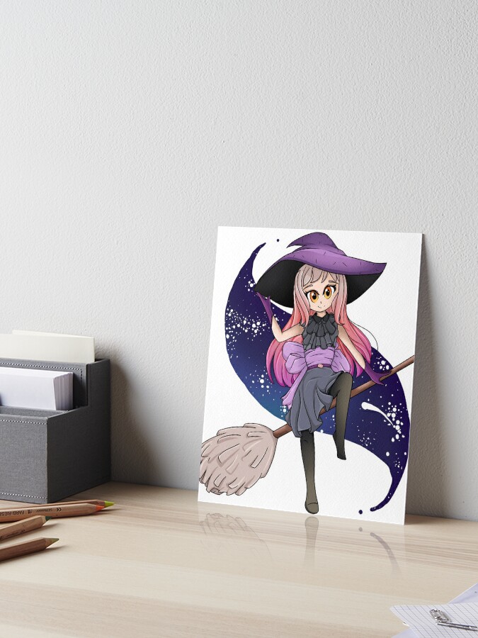 Kawaii Girl Halloween Anime Witch Waifu Digital Art by The Perfect Presents  - Fine Art America