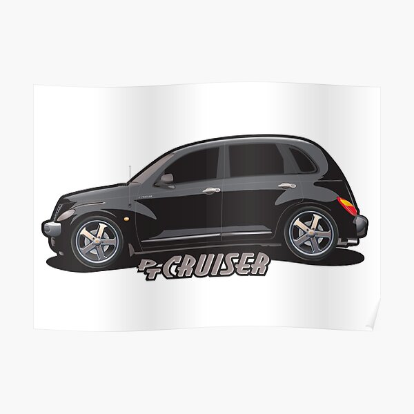 PT Cruiser - Black Poster