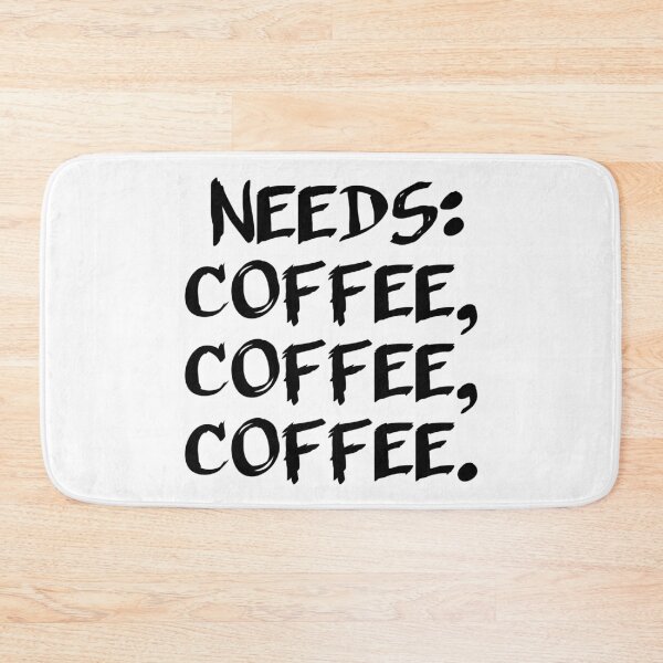 Item preview, Needs: coffee, coffee, coffee. designed and sold by MagpieMuddles.