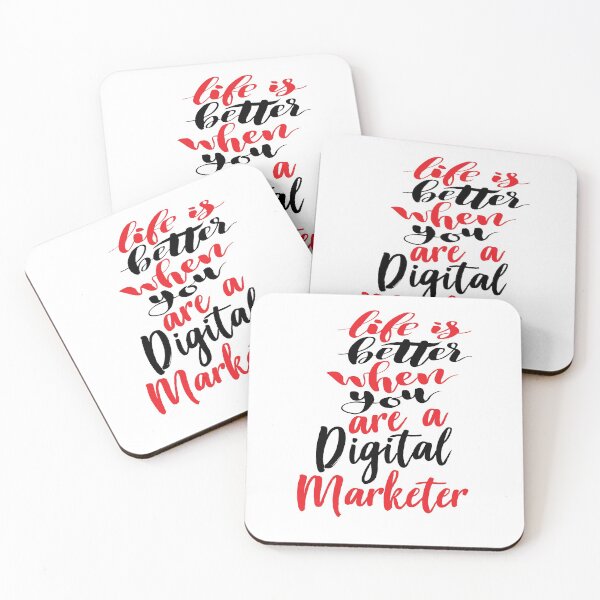 Item preview, Life is Better When You Are A Digital Marketer Digital Marketing Social Network designed and sold by ProjectX23.