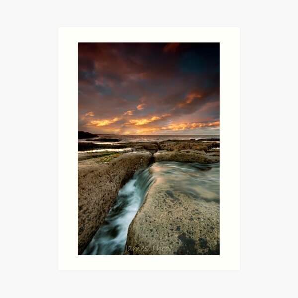 Pour Art Print