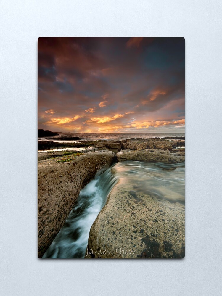 Alternate view of Pour Metal Print