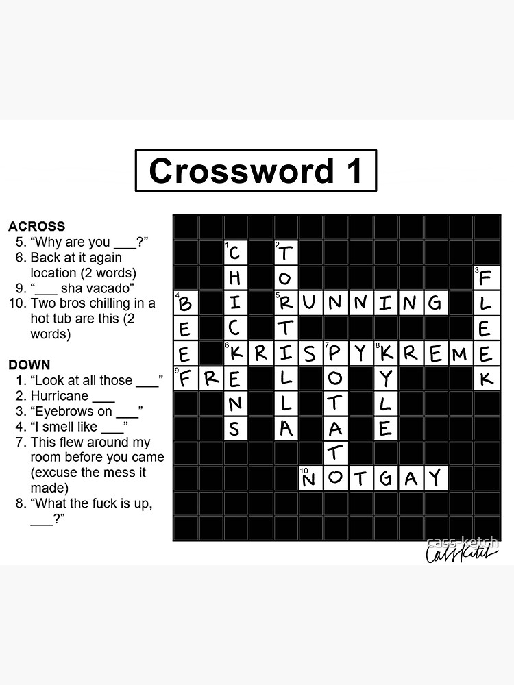 Vine Crossword Puzzle #1 by cass-ketch