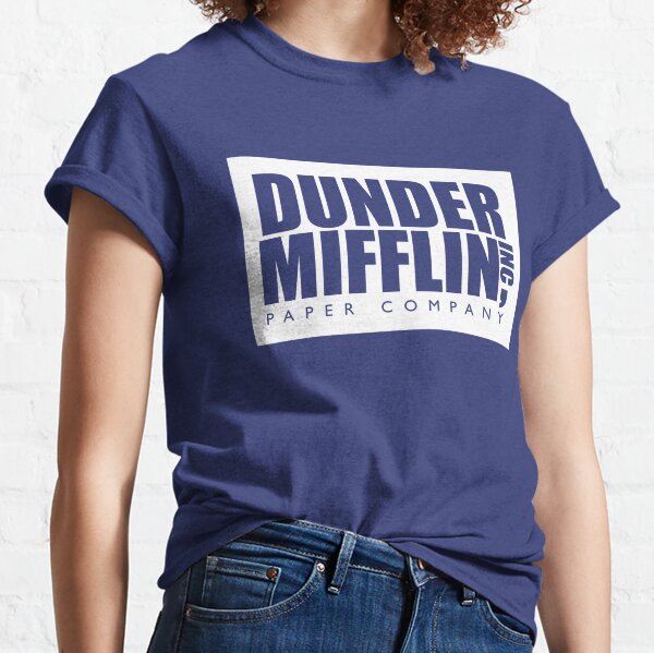 The Office Dunder Mifflin Adult Long Sleeve T-Shirt – NBC Store