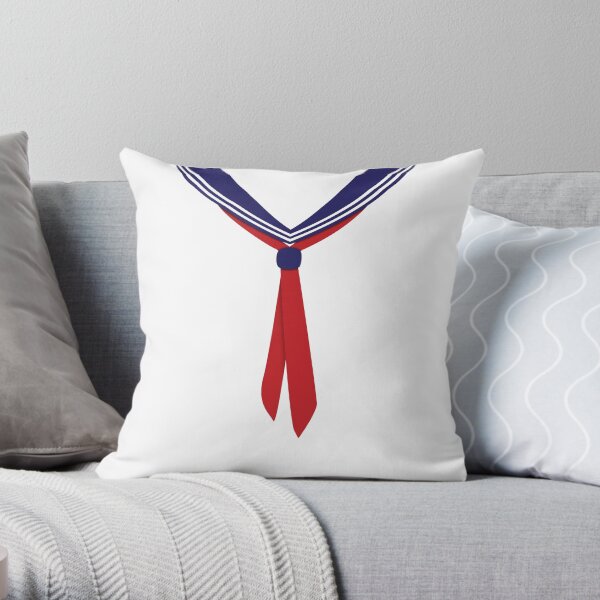 Sailor Uniform Throw Pillow
