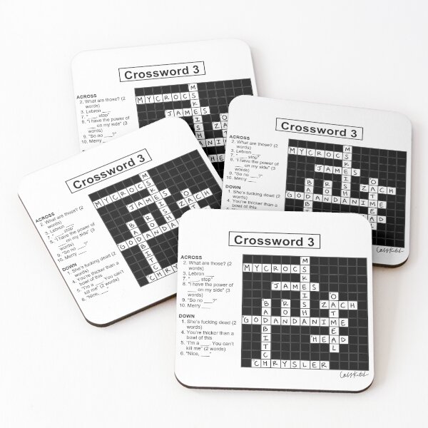 Item preview, Vine Crossword Puzzle #3 designed and sold by cass-ketch.