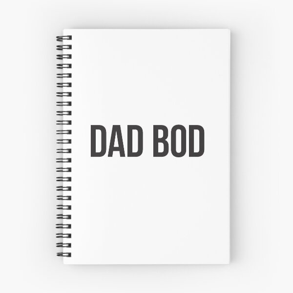 Item preview, Dad Bod - black type designed and sold by VonBraun.