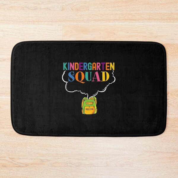 Item preview, Kindergarten Squad graphic Back To School Teaching Tee designed and sold by woodsgoodsco.