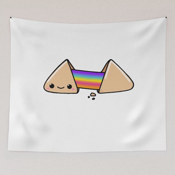 Aperçu de l'œuvre Fortune Cookie LGBT + Drapeau non binaire de genre créée et vendue par Lizarith.