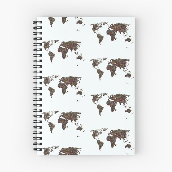 Item preview, A S L ... I Love You World Map  designed and sold by EloiseArt.
