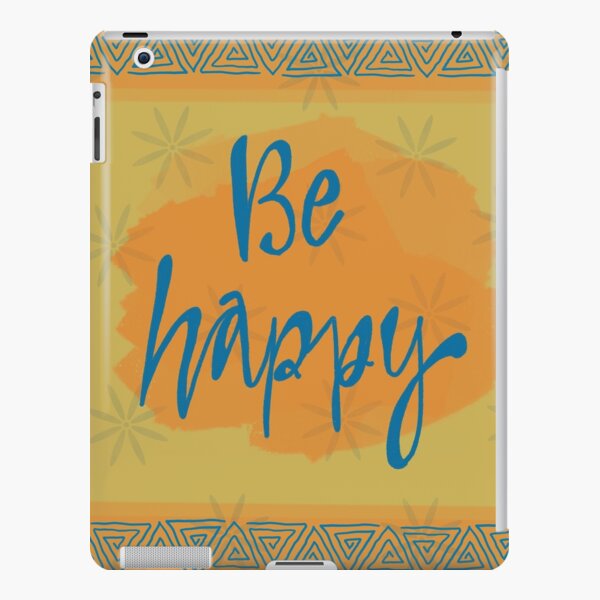 Be Happy iPad Snap Case