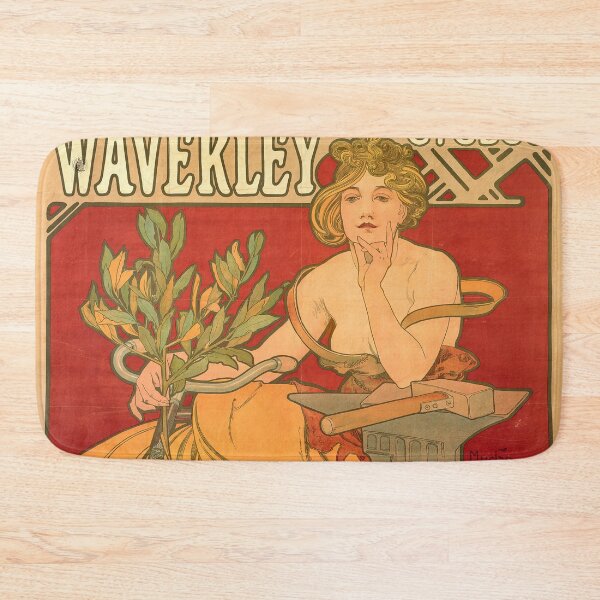 Item preview, Alfons Mucha waverley cycles designed and sold by thesandworm.