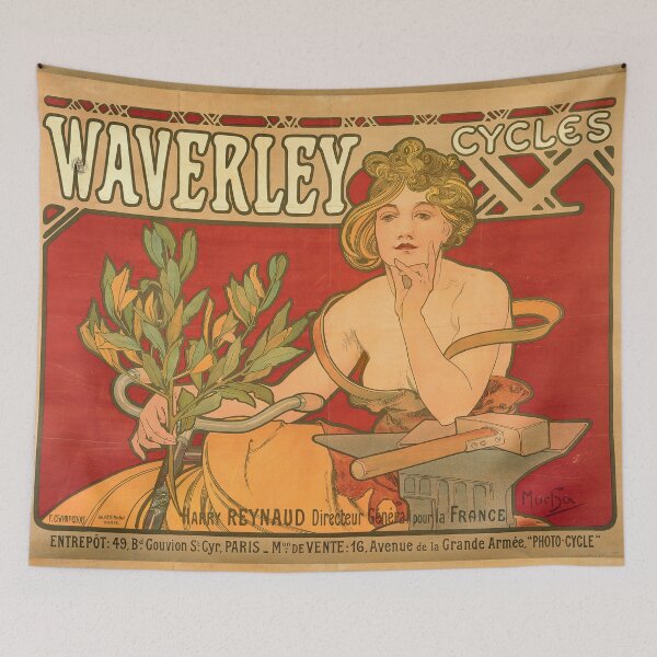 Item preview, Alfons Mucha waverley cycles designed and sold by thesandworm.