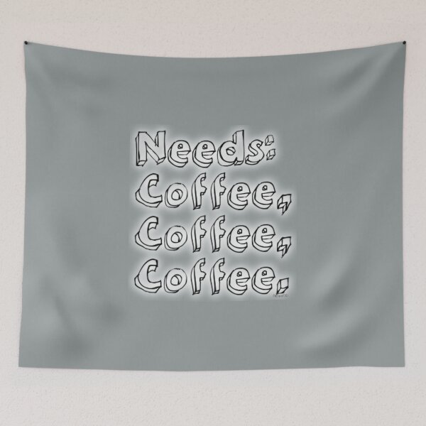 Item preview, Needs: coffee, coffee, coffee. V2 designed and sold by MagpieMuddles.