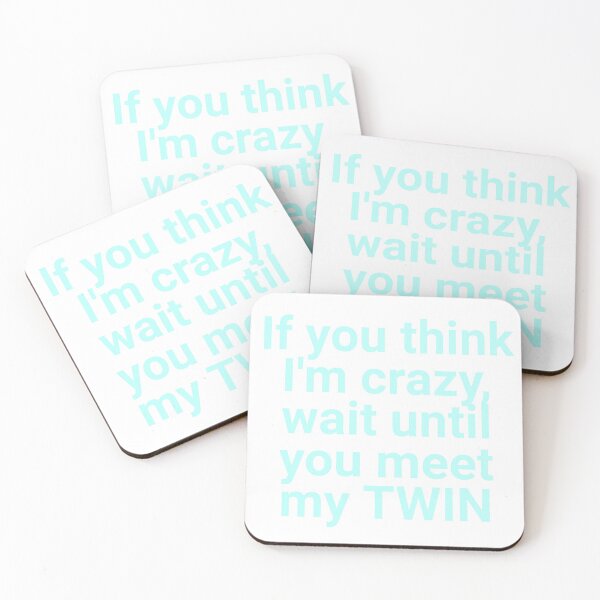 Item preview, If you think I'm Crazy - Sorority Sister Sticker designed and sold by izzyL.