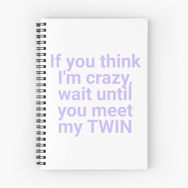 Item preview, If you think I'm Crazy - Sorority Sister Sticker designed and sold by izzyL.