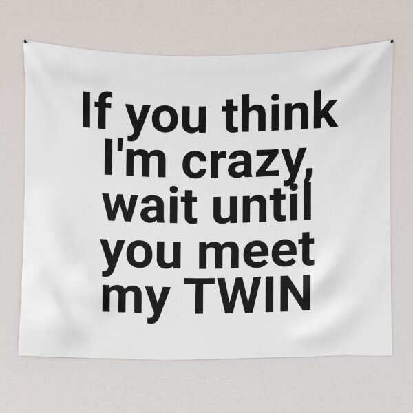 Item preview, If you think I'm Crazy - Sorority Sister Sticker designed and sold by izzyL.