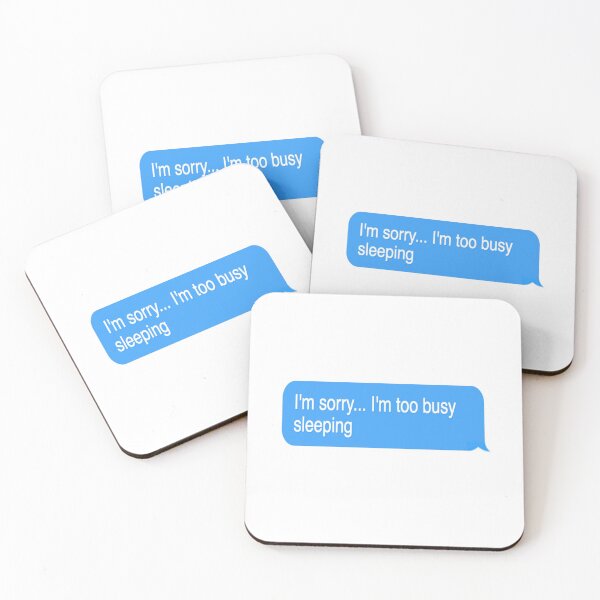 Item preview, I'm Too Busy Sleeping designed and sold by one-broke-kid.