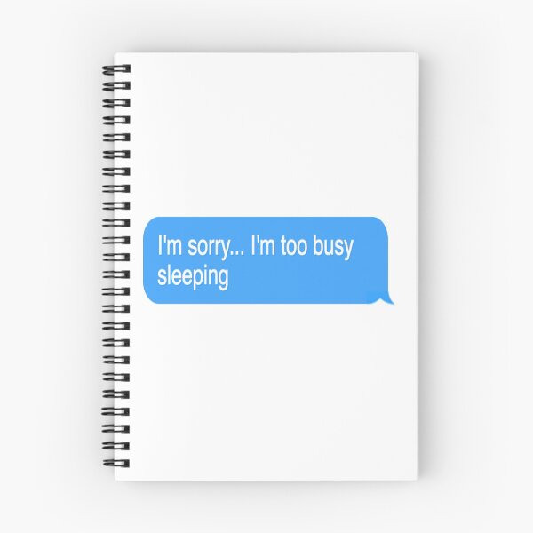 Item preview, I'm Too Busy Sleeping designed and sold by one-broke-kid.