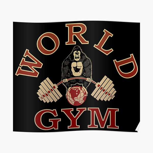 World Gym Posters Redbubble