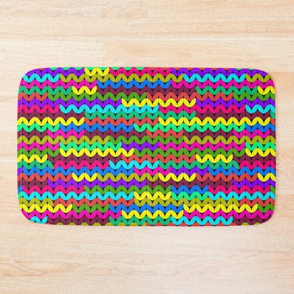 Item preview, Colorful Sweater Knit Pattern designed and sold by mrhighsky.