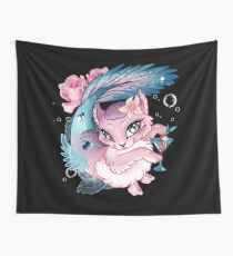 Pretty Little Purrmaid Wall Tapestry