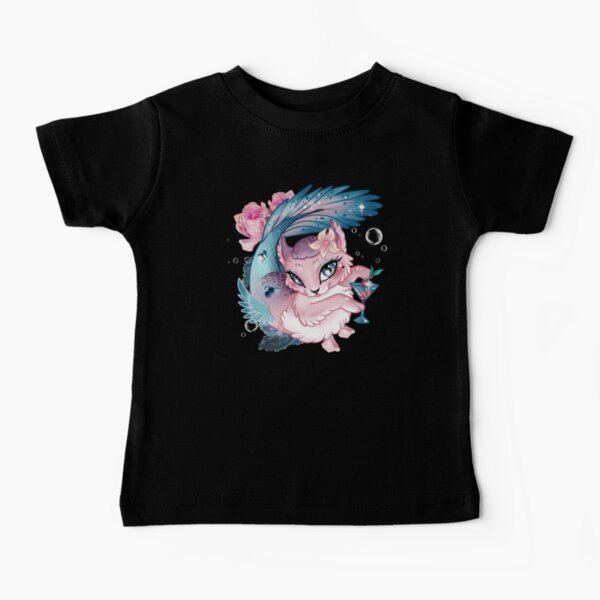 Pretty Little Purrmaid Baby T-Shirt