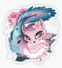 Pretty Little Purrmaid Transparent Sticker