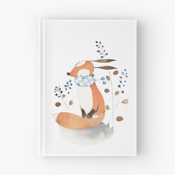 Item preview, Fox and blue berries designed and sold by jjsgarden.