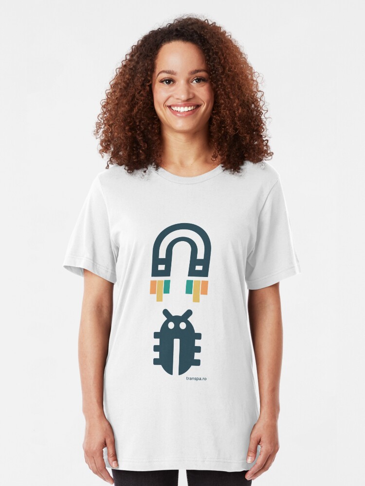 Alternate view of Bug magnet Slim Fit T-Shirt