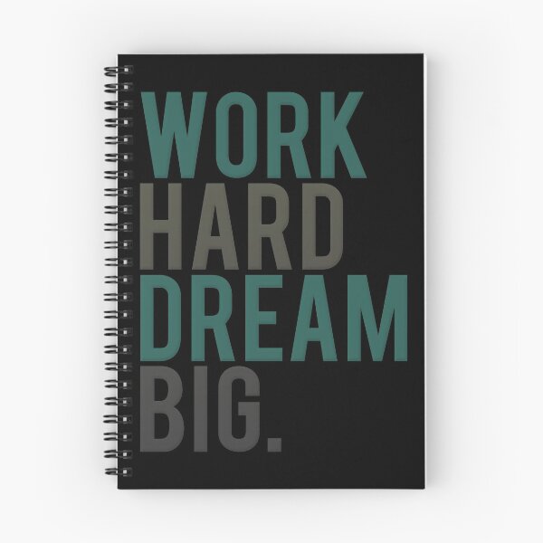 Item preview, Work Hard Dream Big designed and sold by LowerRapture.