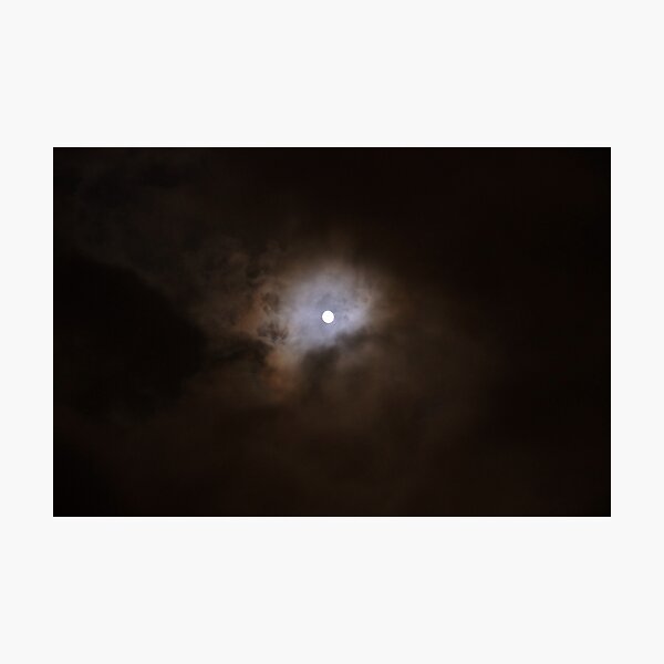 MID NIGHT MOON Photographic Print