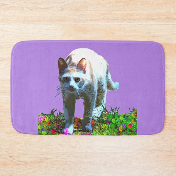 Item preview, Cat with flowers designed and sold by Astralia.