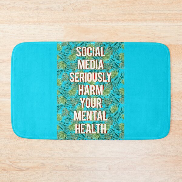 Item preview, Social Media Seriously Harm Your Mental Health designed and sold by mensijazavcevic.