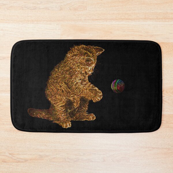 Item preview, Baby golden cat plays ball designed and sold by Astralia.